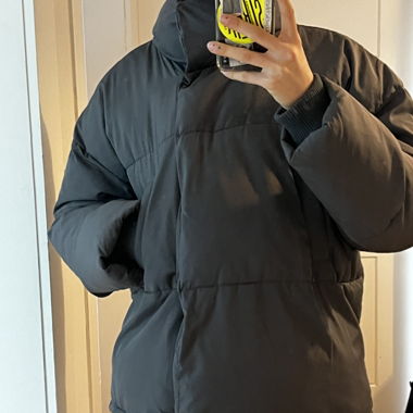 darkgrey puffer jacket
