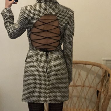 Blazer pieds de poule Zara