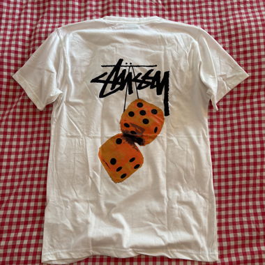 White Stussy T-Shirt