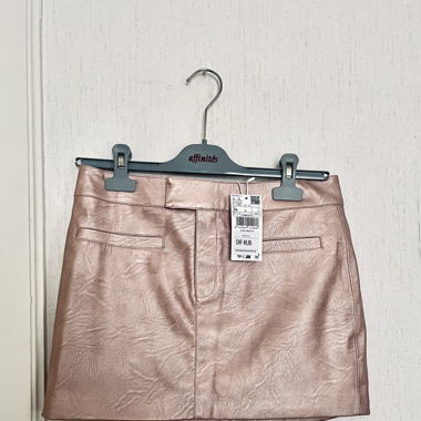 Mango Pink Mini Skirt