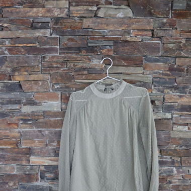 Bluse Pastellgrün