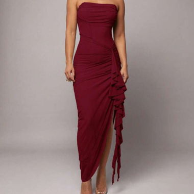 Red dress