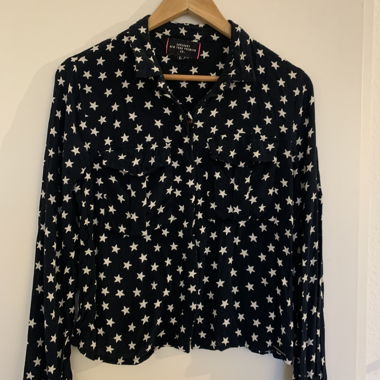 Blouse SUPERDRY femme bleu foncé