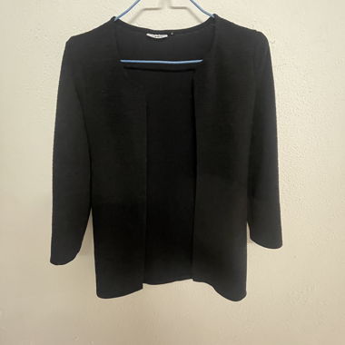 Black Knit Cardigan