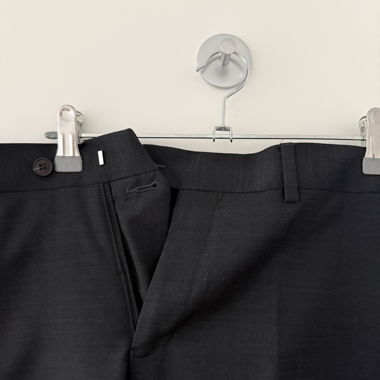 Pantaloni da completo / tessuto grigi 58