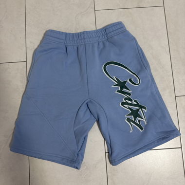 Corteiz Shorts blau