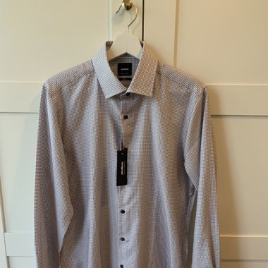 Gemustertes Slim Fit Hemd