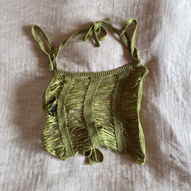 Olive Green Beach Top