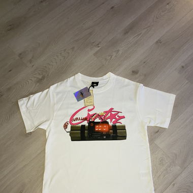 Corteiz Pink Bomb T-Shirt Size XS
