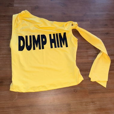 Yellow top 'Dump him'