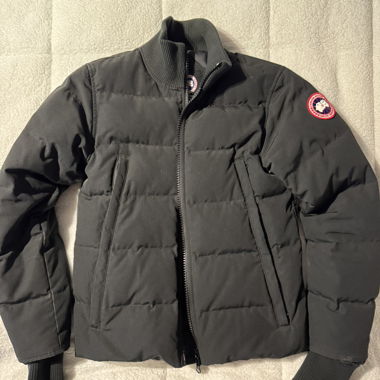 Canada Goose veste en duvet noire taille S