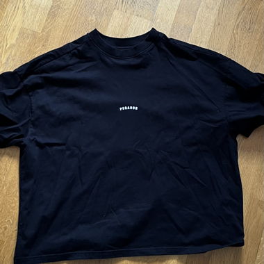 T-shirt oversize Pegador nero