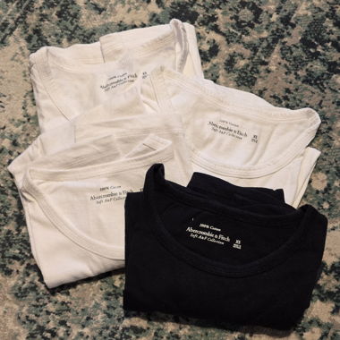 4x Basic T-Shirt von Abercrombie & Fitch