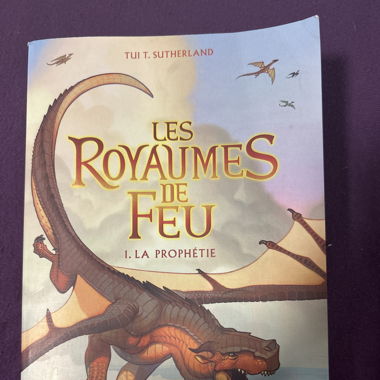 Les royaumes de feu- livre
