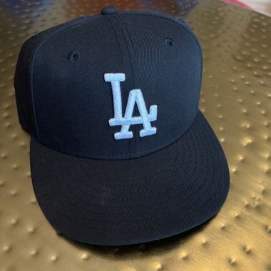 Schwarze LA 59FIFTY Cap