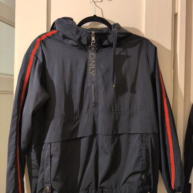 Giacca a vento ONLY blu navy taglia S