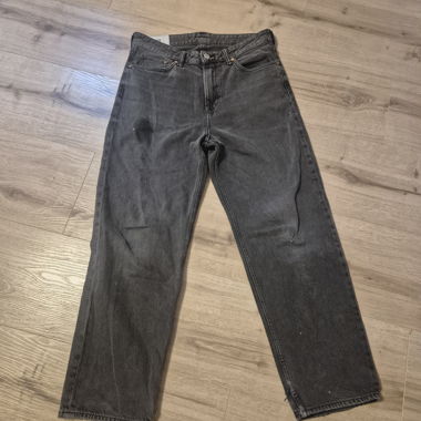 Schwarz / Graue Loose Jeans 32/32