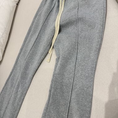 Pantalone della tuta grigio con coulisse