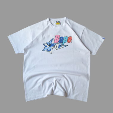 BAPE Shooting Star Tee 'White' (L)