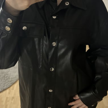 Bershka leather jacket
