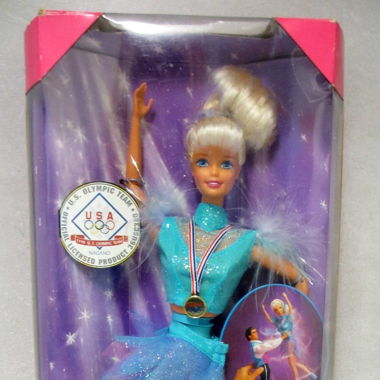 1997 Olympic Skater Barbie Winter Eiskunstläuferin