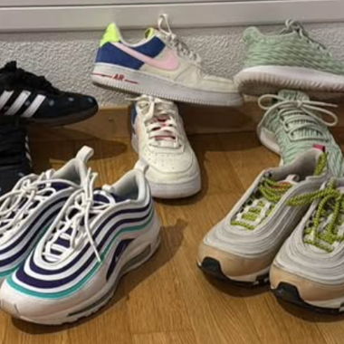 Nike,converse,Puma,Adidas