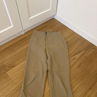 Stoffhosen in beige