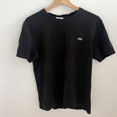 T-shirt Lacoste nero