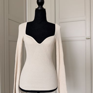 H&M Haut en maille côtelée