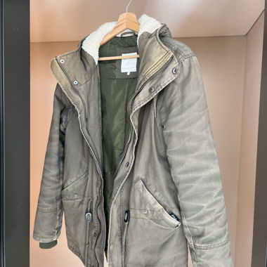 Parka invernale con fodera Teddy