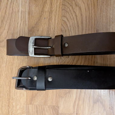 Lederguertel Set für Kinder 75cm Umfang