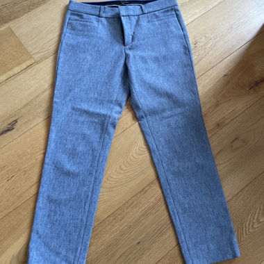 Pantaloni chic grigio-blu