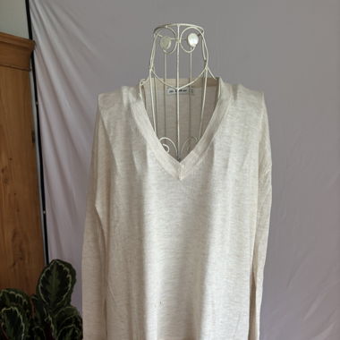 heller beiger Pullover von Zara