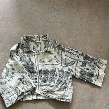 Crop Bluse 