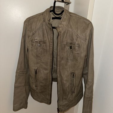 Leather jacket