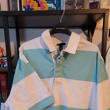 Polo rayé (H&M)