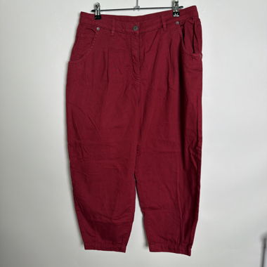 Madeleine red trousers