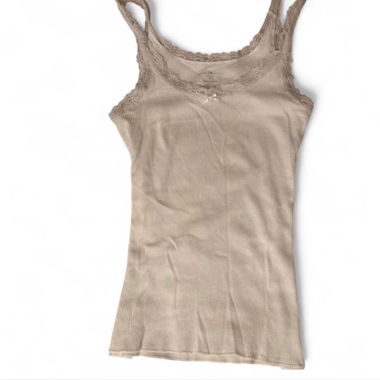 Brandy Melville Top in pizzo bianco • XS