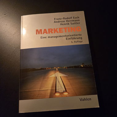Marketing – managementorientierte Einführung