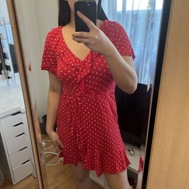 Red dress