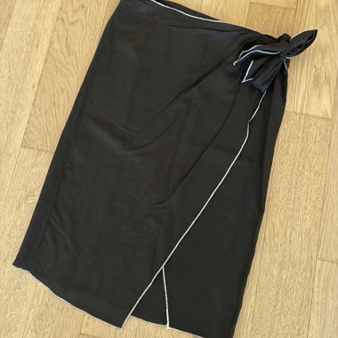 H&M Schwarzer Wickelrock