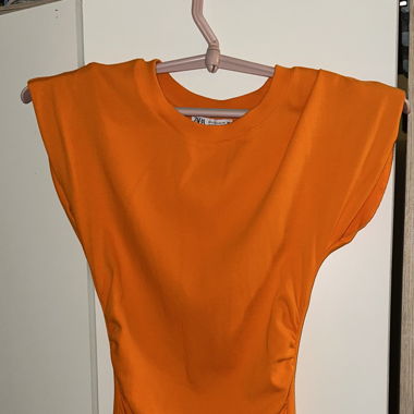 Oranges Zara Kleid Grösse S
