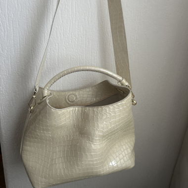 Beige Tasche