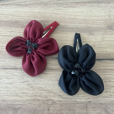 Set di fermagli per capelli floreali