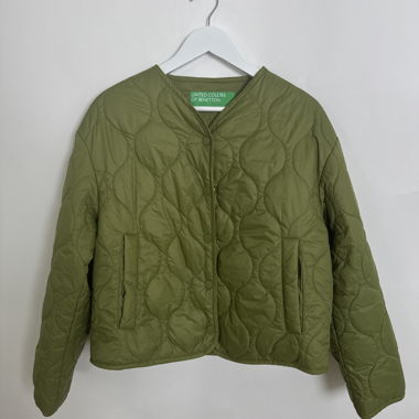 Veste matelassée olive