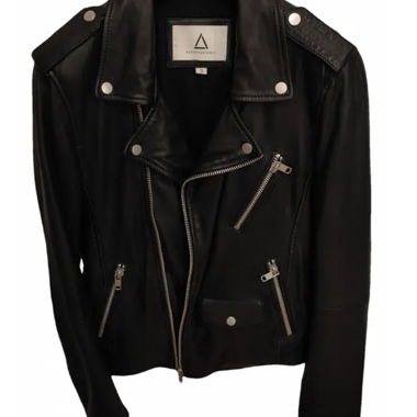Serge Pariente leather perfecto jacket