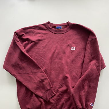 wine red Champion sweater