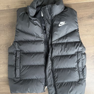Gilet imbottito Nike nero