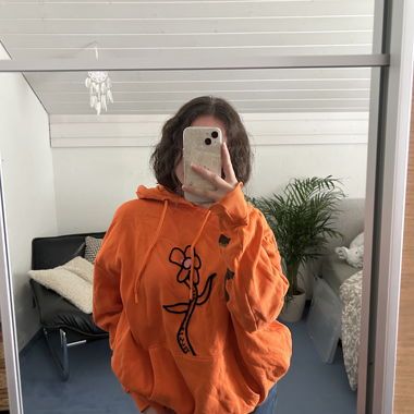 Desingual oversized Hoodie