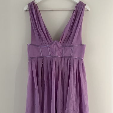 Robe corset lilas ASOS